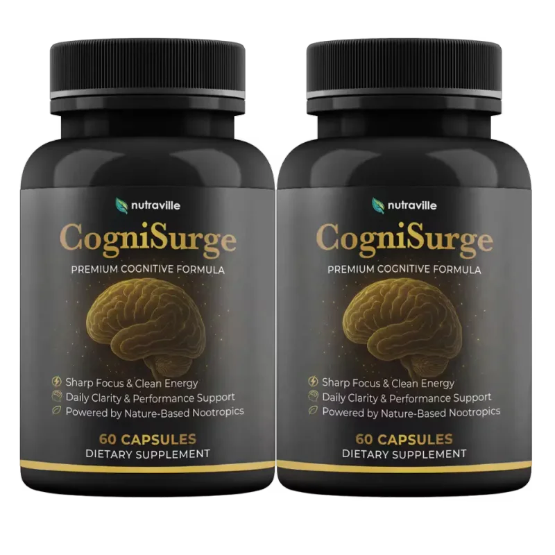 CogniSurge Cognitive Health — 2 Bottle / 60 Day Pack